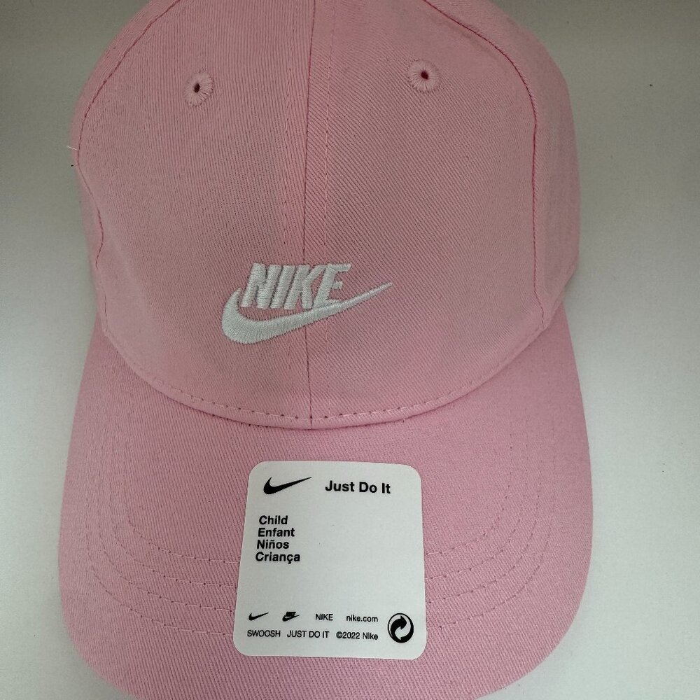 Nike Girls' Futura Curve Brim Cap, Pink, One Size Fits All (4/7)